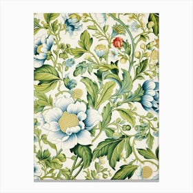 Floral Wallpaper 217 Canvas Print