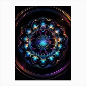 Abstract Mandala Canvas Print