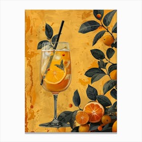 Aperol Spritz Art Print 379 Canvas Print