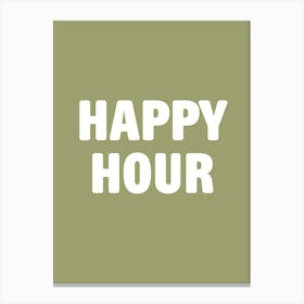 Happy Hour Canvas Print