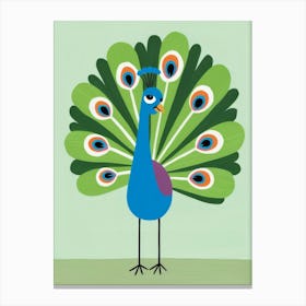 Peacock 2 Canvas Print