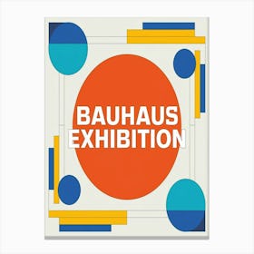 bauhaus exhibition art 1919 print Stampe su tela