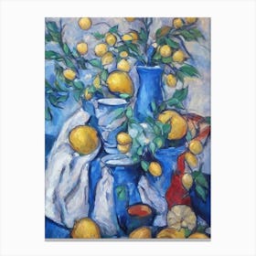 Lemon 1 Classic Fruit Canvas Print