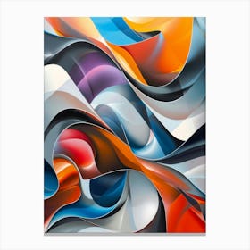 Abstract Abstract Painting 22 Canvas Print
