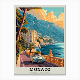 Monaco French Canvas Print