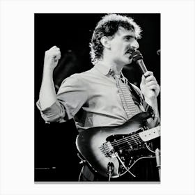 Frank Zappa Performs At The Beacon Theatre Canvas Print