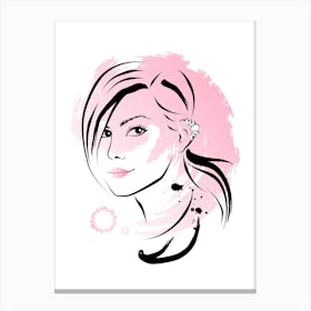 Sophie Portrait Canvas Print