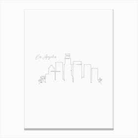 Los Angeles Skyline Canvas Print