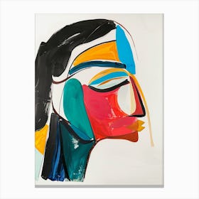 Head Of A Woman Canvas Print