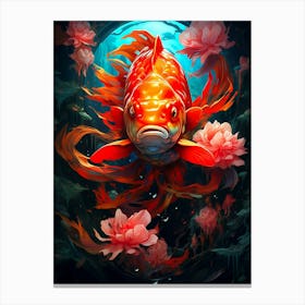 Koi Fish Canvas Print