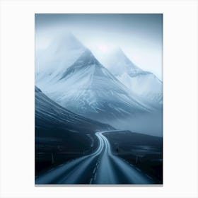 Path to Mountains Canvas Print