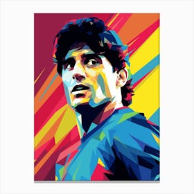 Legend Soccer Player 2 Canvas Print