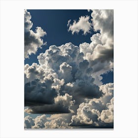 Cloudy Sky 1 Canvas Print