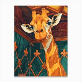 Giraffe 196 Canvas Print