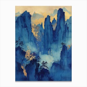 Chinese Mountains 6 Canvas Print