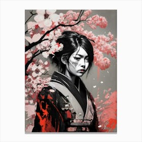 Japanese Woman Canvas Print