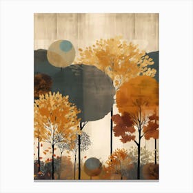 Autumn Trees 1 Canvas Print