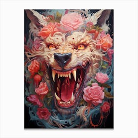 Wolf Head 1 Canvas Print