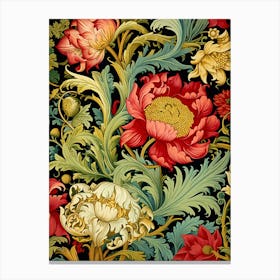 Floral Wallpaper 173 Canvas Print