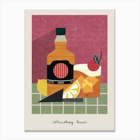 The Whiskey Sour 1 Canvas Print