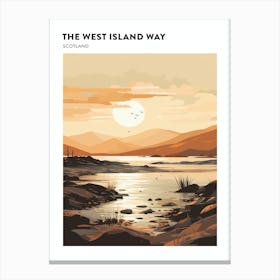 The West Island Way Scotland 2 Hiking Trail Landscape Poster Canvas Print