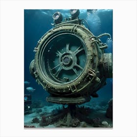 USO: A Very Very Strange Sea-Reimagined 20 Canvas Print