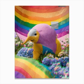 Rainbow Eagle Canvas Print