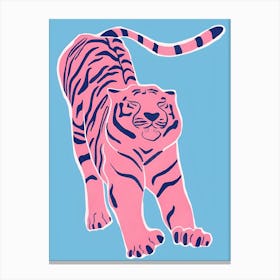 Pink Tiger Canvas Print