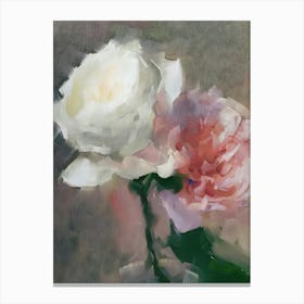 White Roses 2 Canvas Print