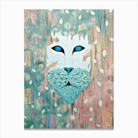 Blue Lion 1 Canvas Print