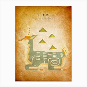 Kelbi Vintage Canvas Print