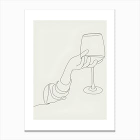 Glass Of Wine 1 Canvas Print