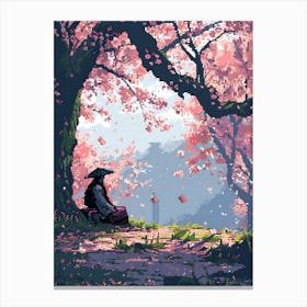 tree samurai Canvas Print