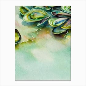 Mussels II Storybook Watercolour Canvas Print