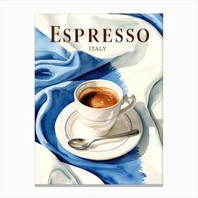 Espresso Italy 1 Canvas Print