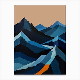 Blue Mountains Canvas Print