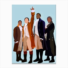 Hamilton Print | Hamilton Musical Print Canvas Print