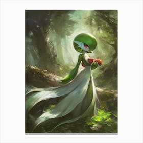 Gardevoir Pokemon Anime Manga Japan Poster Canvas Print