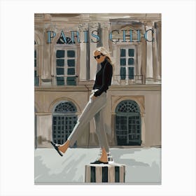 Paris Chic Canvas Print