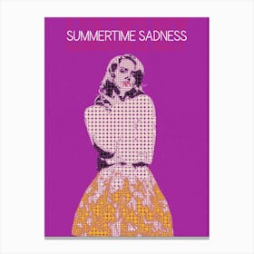 Summertime Sadness Lana Del Rey Canvas Print