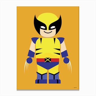 Toy Wolverine Canvas Print