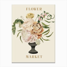 Flower Market 37 Canvas Print