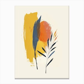 Modernist Echoes Mid Century Style Canvas Print