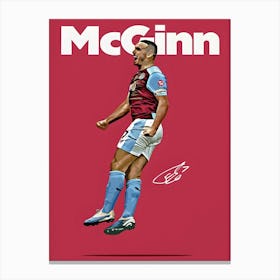 John McGinn Canvas Print