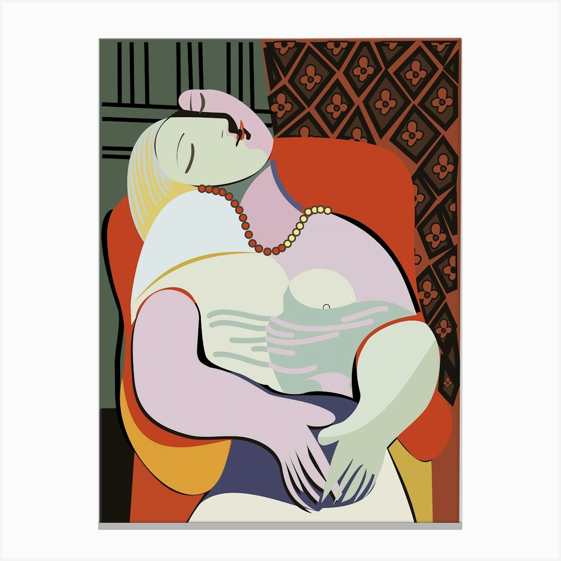 Le Rêve  Picasso art, Cubist art, Pablo picasso art