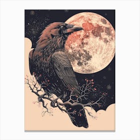 Raven 1 Canvas Print