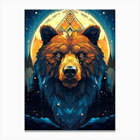 Grizzly Bear Canvas Print