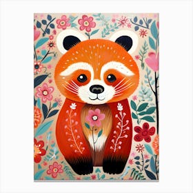 Red Panda 2 Canvas Print