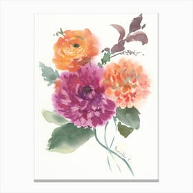 Flower Series09 Canvas Print