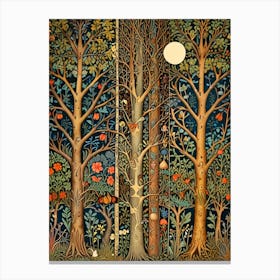 William Morris Tree Of Life 29 Canvas Print